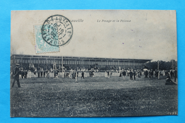 Ansichtskarte AK Deauville 1900-1910 Le Pesage et la Pelouse Frankreich France 14 Calvados